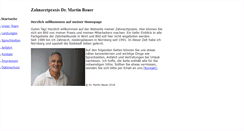 Desktop Screenshot of dr-martin-bauer.de